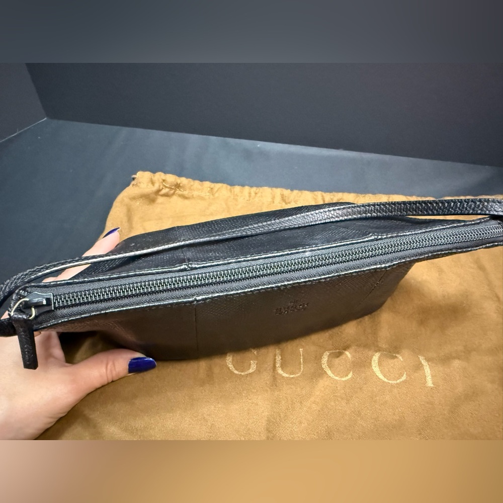 Gucci Black Leather Purse Bag Mini - Picture 16 of 16